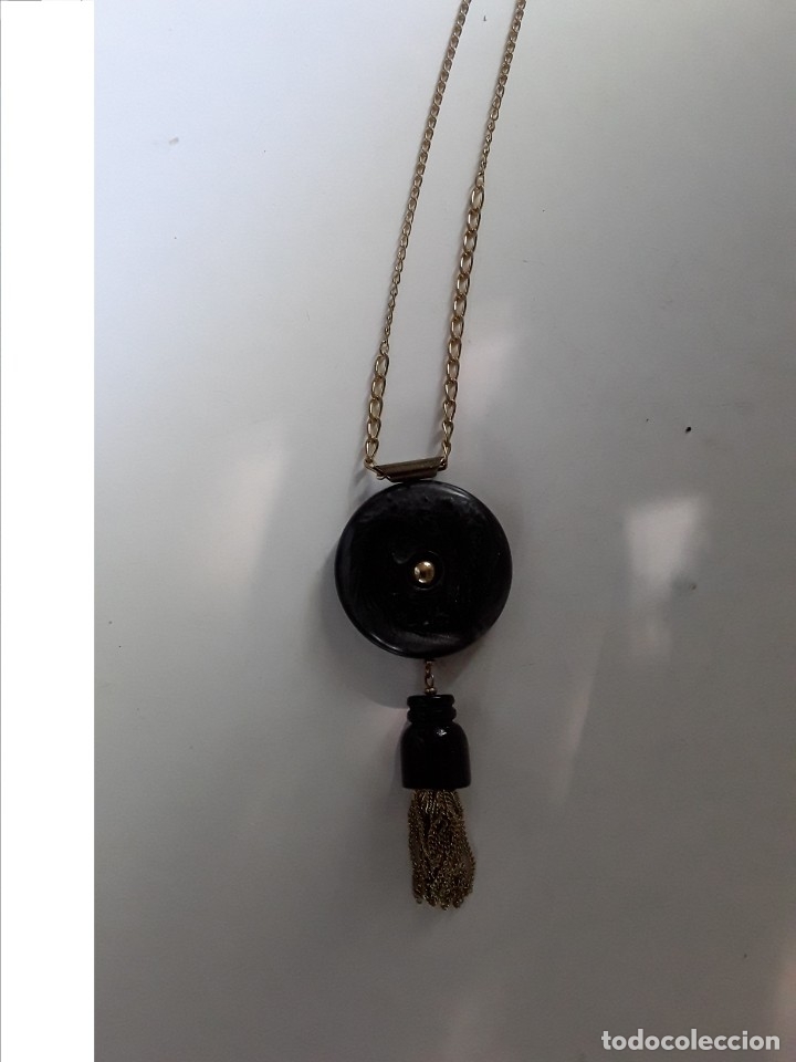 Joyeria: Colgante de metal y pl&aacute;stico irisado - Foto 6