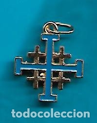 Schmuck: CRUZ JERUSALEN DE LA COLECCION CRUCES UNIVERSALES