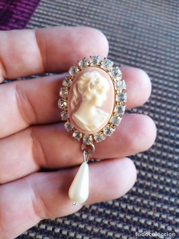 Joyeria: Bonito camafeo de alfiler - Foto 1