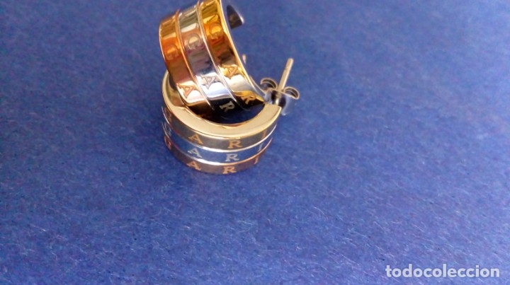Joyeria: PENDIENTES DE ACERO EN TRES TONOS - Foto 4