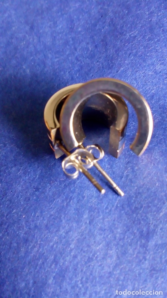 Joyeria: PENDIENTES DE ACERO EN TRES TONOS - Foto 5