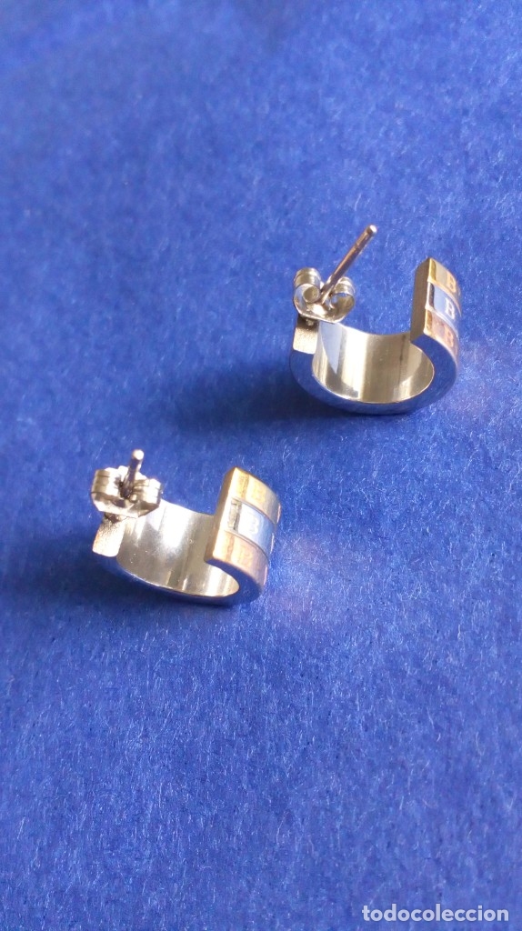 Joyeria: PENDIENTES DE ACERO EN TRES TONOS - Foto 6