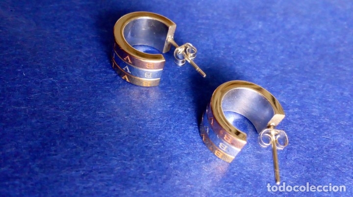 Joyeria: PENDIENTES DE ACERO EN TRES TONOS - Foto 7