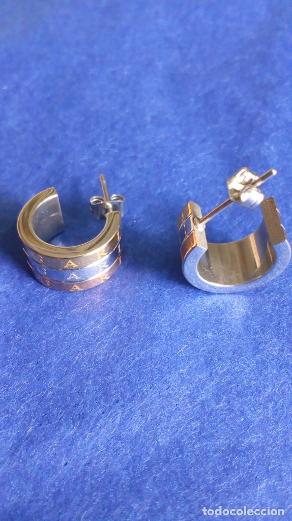 Joyeria: PENDIENTES DE ACERO EN TRES TONOS - Foto 8
