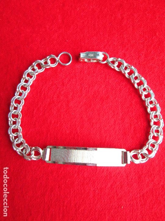 Joyeria: PULSERA DE PLATA 925 mm. - ESCLAVA - PUNZONADA 10 Gr. - Foto 2