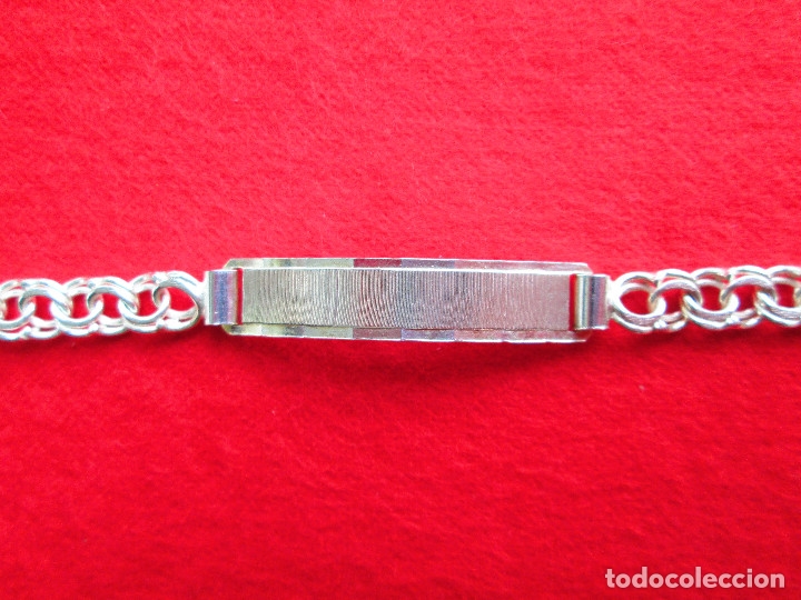 Joyeria: PULSERA DE PLATA 925 mm. - ESCLAVA - PUNZONADA 10 Gr. - Foto 4