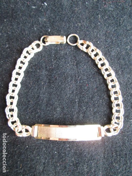 Joyeria: PULSERA DE PLATA 925 mm. - ESCLAVA - PUNZONADA 10 Gr. - Foto 6