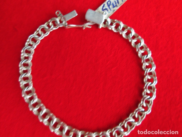 Joyeria: PULSERA DE PLATA 925 mm. - PUNZONADA 9,8 Gr. - Foto 1