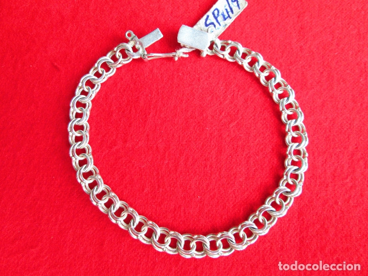 Joyeria: PULSERA DE PLATA 925 mm. - PUNZONADA 9,8 Gr. - Foto 2