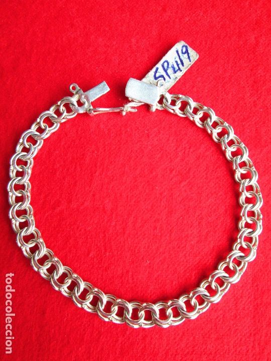 Joyeria: PULSERA DE PLATA 925 mm. - PUNZONADA 9,8 Gr. - Foto 3