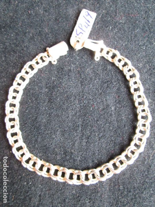 Joyeria: PULSERA DE PLATA 925 mm. - PUNZONADA 9,8 Gr. - Foto 6