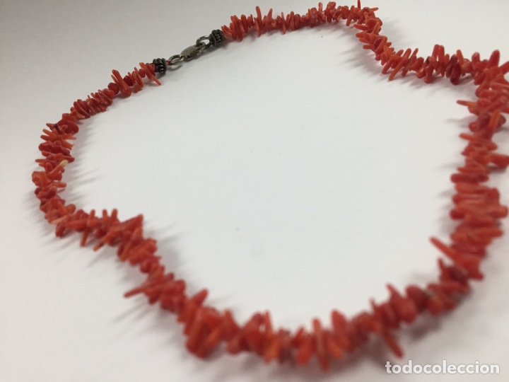 Joyeria: Gargantilla de Coral y cierre de plata - Foto 4