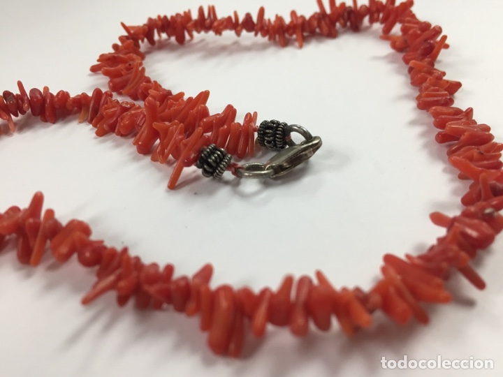 Joyeria: Gargantilla de Coral y cierre de plata - Foto 5