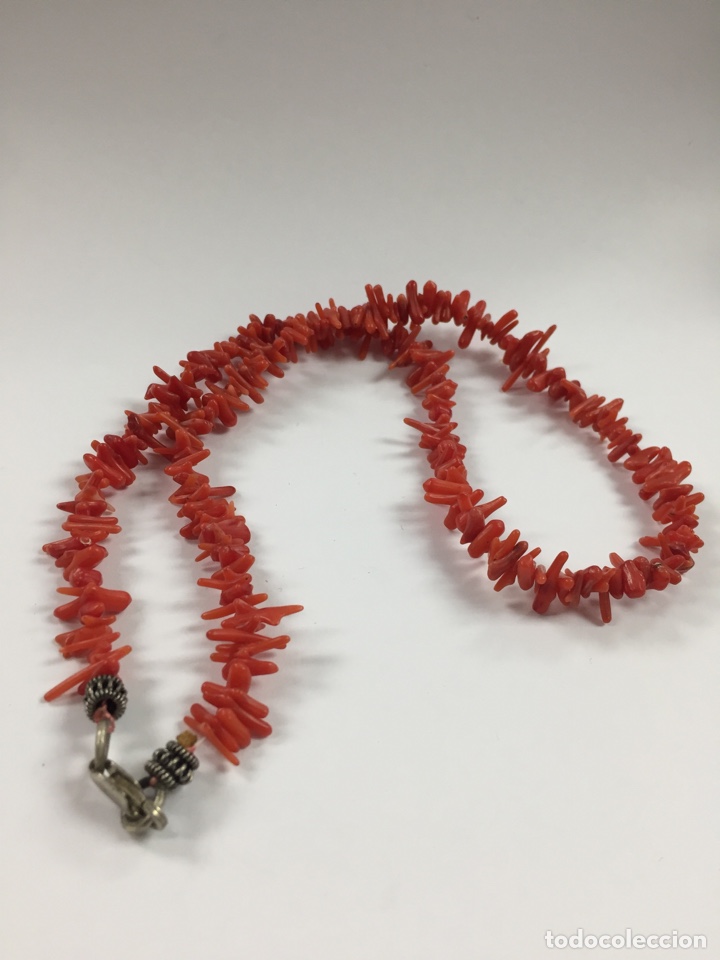 Joyeria: Gargantilla de Coral y cierre de plata - Foto 1
