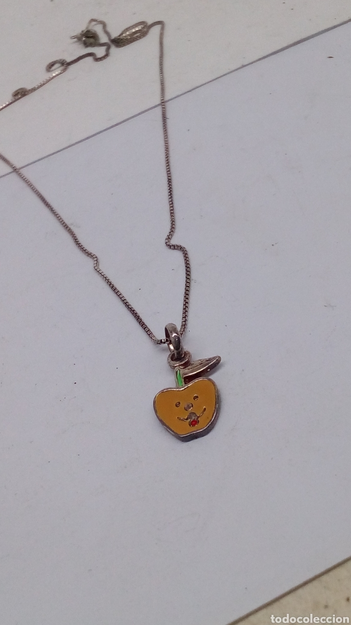 Joyeria: Colgante de plata con cadena - Foto 1