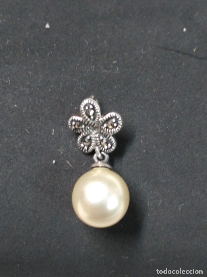 Joyeria: COLGANTE DE PLATA Y PERLA FALSA - Foto 1