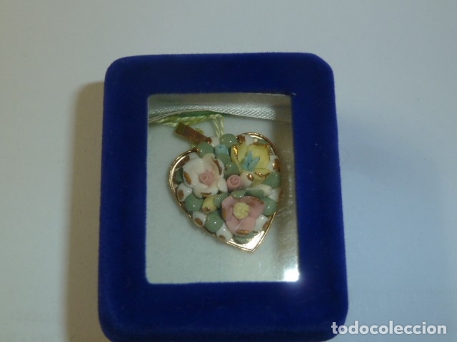 Joyeria: Original Colgante coraz&oacute;n flores - Foto 5