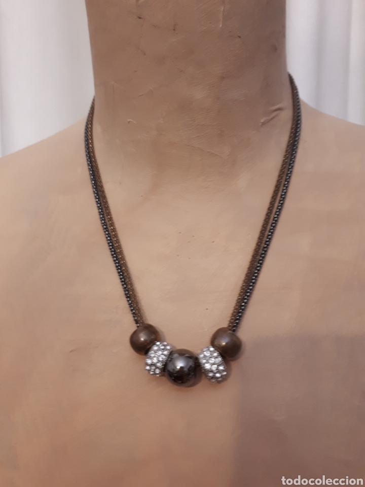 Joaillerie: Collar cadenas y abalorios