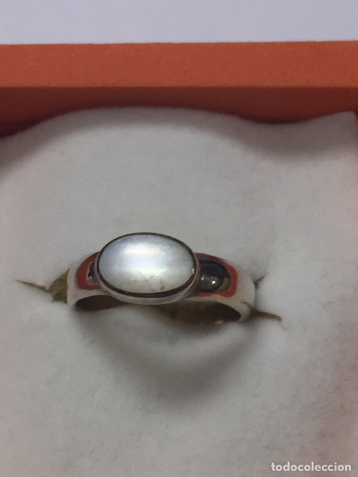 Joyeria: Sortija plata y navar/s56 - Foto 2