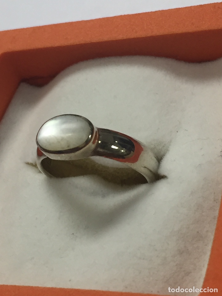 Joyeria: Sortija plata y navar/s56 - Foto 3