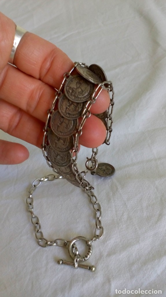 Joyeria: DOS PULSERAS PLATEADAS - Foto 10