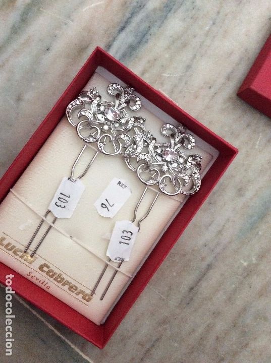 Joyeria: 2 PEINECILLOS LUCHI CABRERA SEVILLA - Foto 1