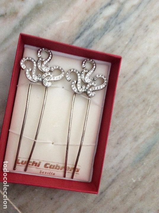 Joyeria: 2 PEINECILLOS LUCHI CABRERA SEVILLA - Foto 1