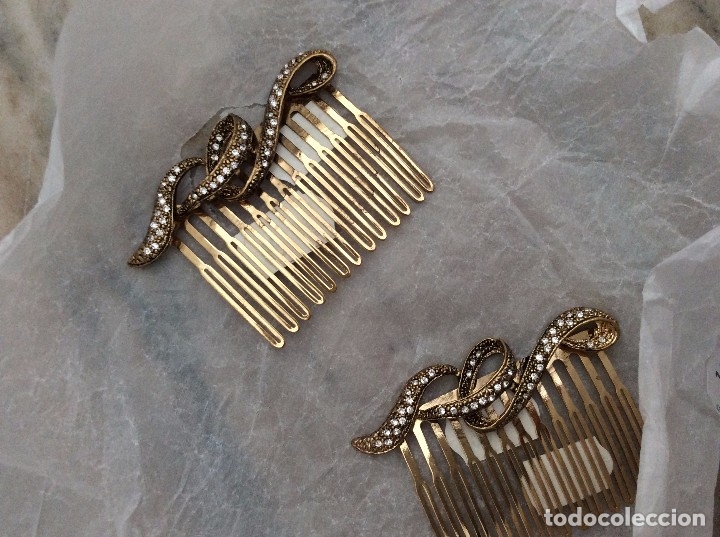 Joyeria: 2 PEINECILLOS  LUCHE CABRERA SEVILLA - Foto 1
