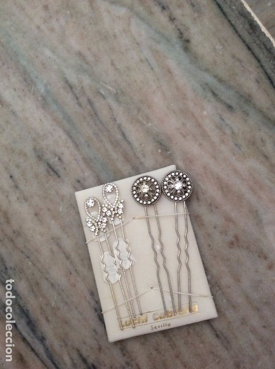 Joyeria: 4 PEINECILLOS  LUCHI CABRERA SEVILLA - Foto 1