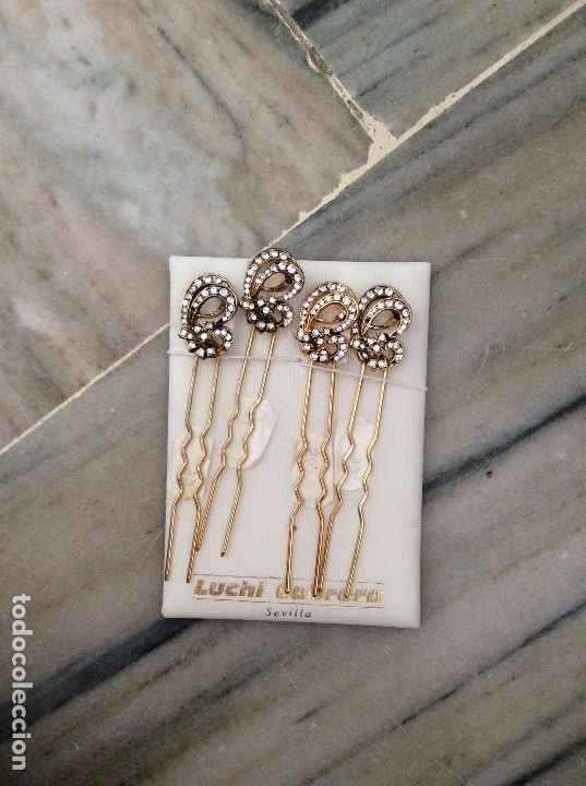Joyeria: 4 PEINECILLOS  LUCHI CABRERA SEVILLA - Foto 1