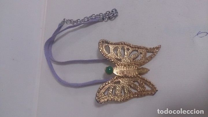 Joaillerie: Colgante MARIPOSA bisuter&iacute;a 6x5 ctms m6