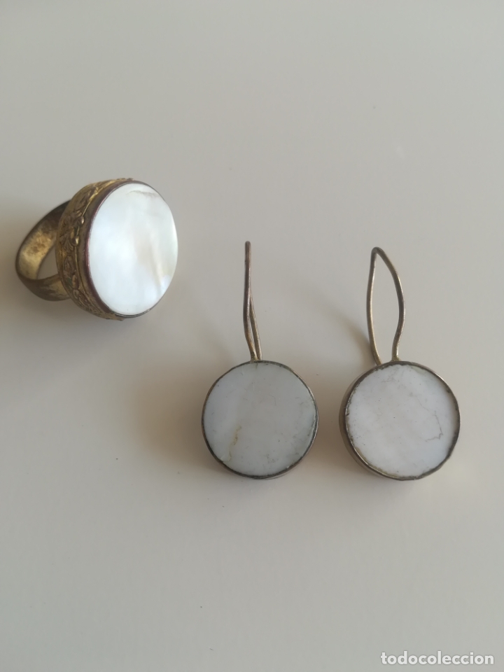 Joyeria: Juego de pendientes y anillo - Foto 1