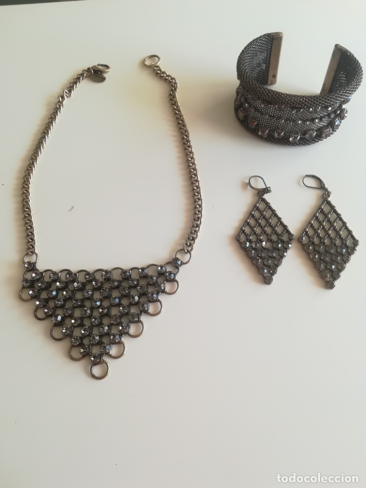 Joyeria: Conjunto de pulsera y pendientes y collar - Foto 2