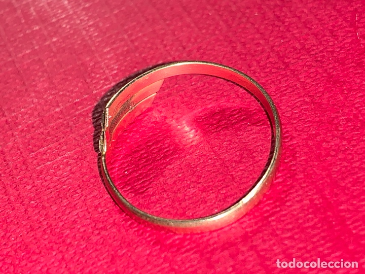 Joyeria: Anillo chapado en oro - Foto 3