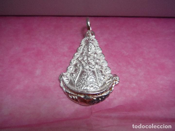 Joyeria: MEDALLA VIRGEN DEL ROCIO PLATA DE LEY - Foto 1
