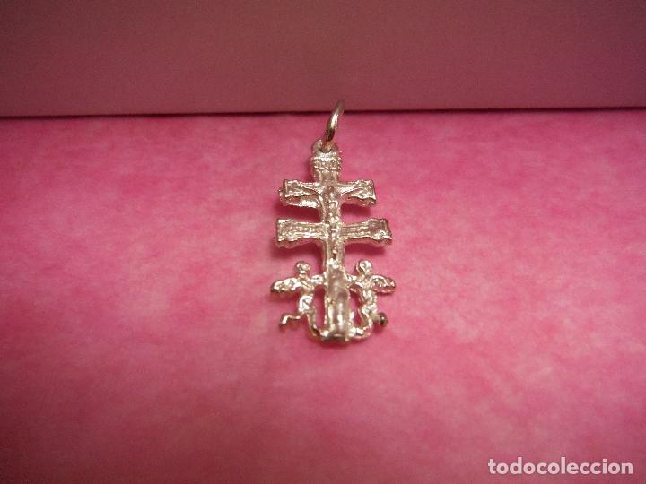 Joyeria: MEDALLA CRUZ DE CARAVACA PLATA DE LEY - Foto 2