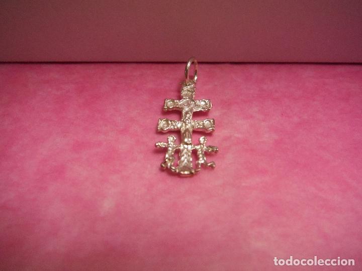 Joyeria: MEDALLA CRUZ DE CARAVACA PLATA DE LEY - Foto 1