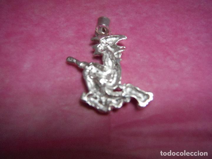 Joyeria: COLGANTE BRUJA PLATA DE LEY - Foto 2
