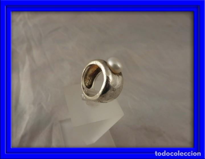 Anillo tous perla y oso hot sale