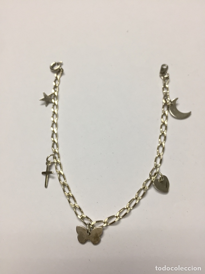 Joyeria: Pulsera de plata con colgantes - Foto 2