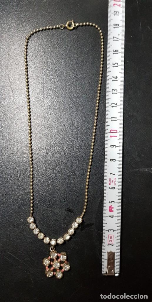 Joyeria: Antiguo collar de strass - Foto 1