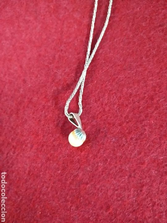 Joyeria: Colgante de plata con perla. - Foto 2