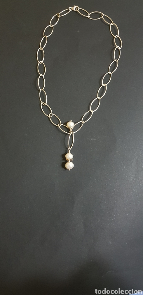 Joyeria: #239 GARGANTILLA PLATA 925 PERLAS - Foto 2