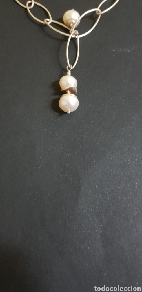 Joyeria: #239 GARGANTILLA PLATA 925 PERLAS - Foto 1