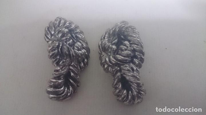 Joyeria: Pendientes con ba&ntilde;o de plata 925. 6ctms m22 - Foto 6