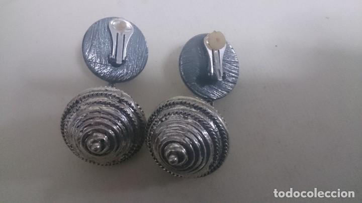 Joyeria: Pendientes con ba&ntilde;o de plata 925. 7ctms m22 - Foto 6