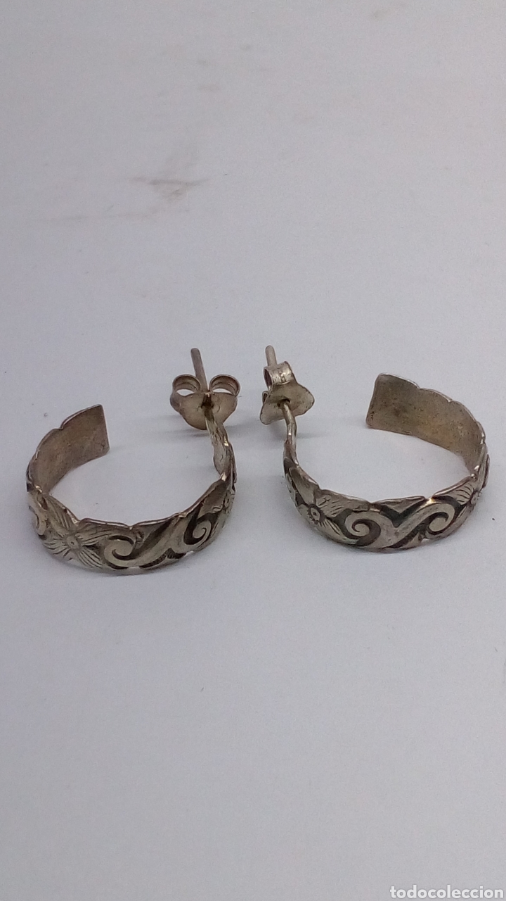 Joyeria: Pendientes de plata - Foto 1