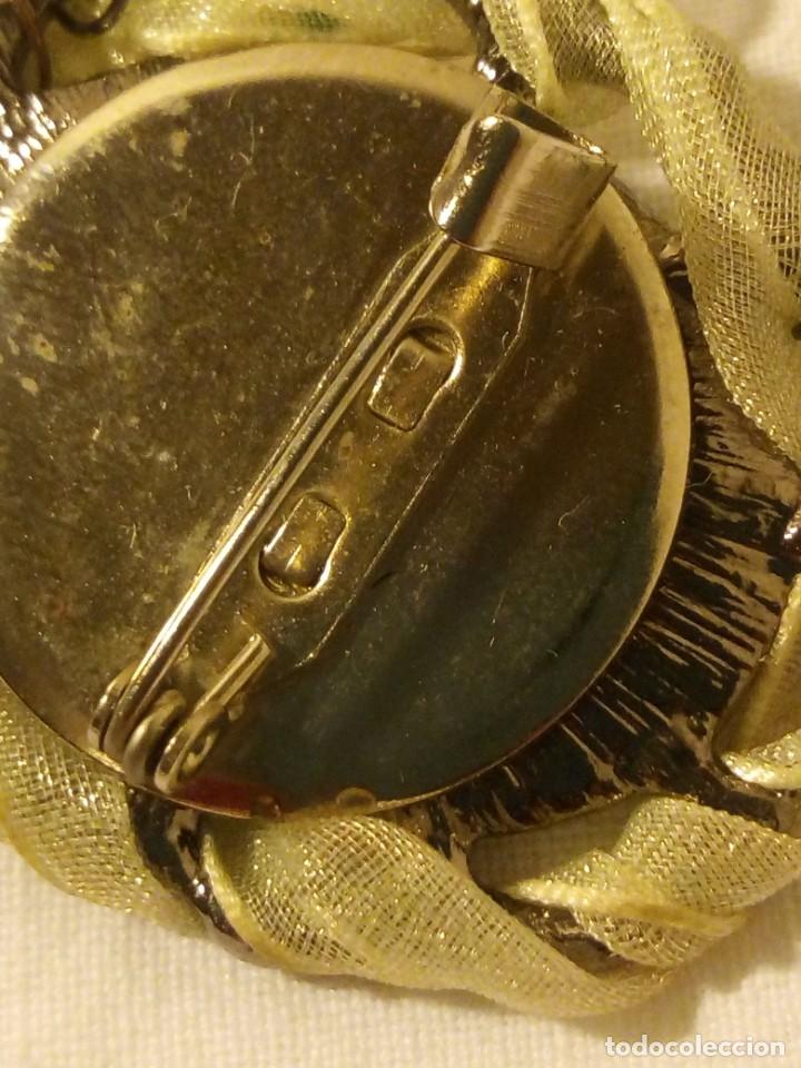 Joyeria: Antiguo broche camafeo con mona lisa. - Foto 6