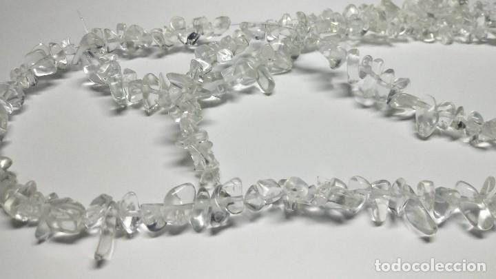 Joyeria: TIRA DE CHIPS DE CUARZO BLANCO - Foto 2