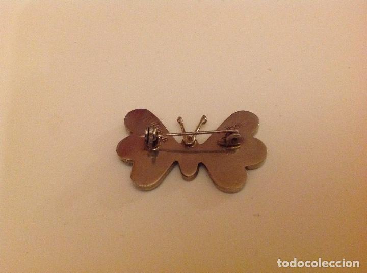 Joyeria: BROCHE VINTAGE. MADREPERLA Y N&Aacute;CAR. - Foto 4